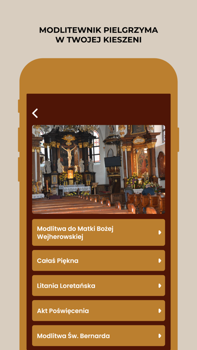 Capturas de pantalla de Modlitewnik Pielgrzyma