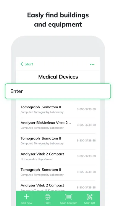 Zrzuty ekranu Appmedica Mobile