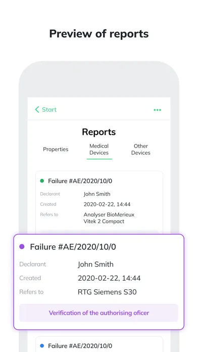 Zrzuty ekranu Appmedica Mobile