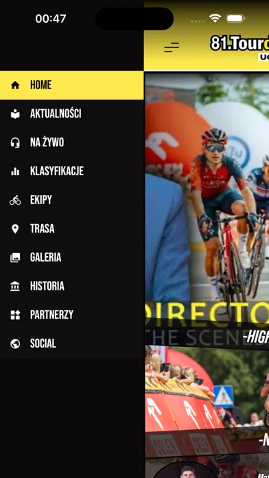 Tour de Pologne Official スクリーンショット