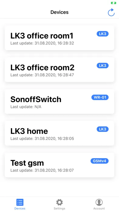 ATS MQTT Client应用截图