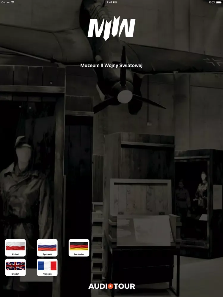 Capturas de tela do Museum of the Second World War iPad 