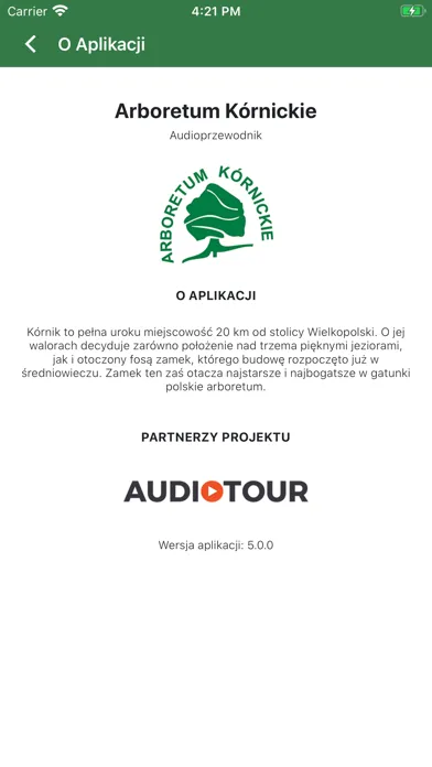 Arboretum Kórnickie應用截圖