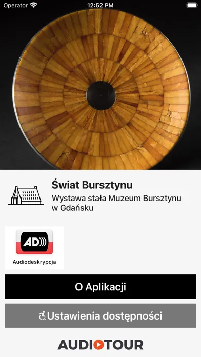 Capturas de tela do Muzeum Bursztynu