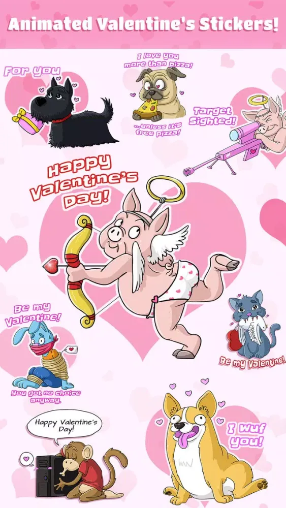I Love You - Valentine's Day Stickers Screenshots
