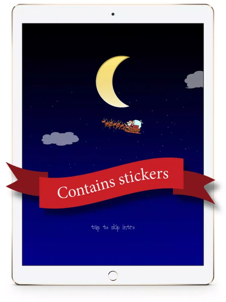 Tangkapan layar Holiday Tapp Gingerbread Chase iPad 