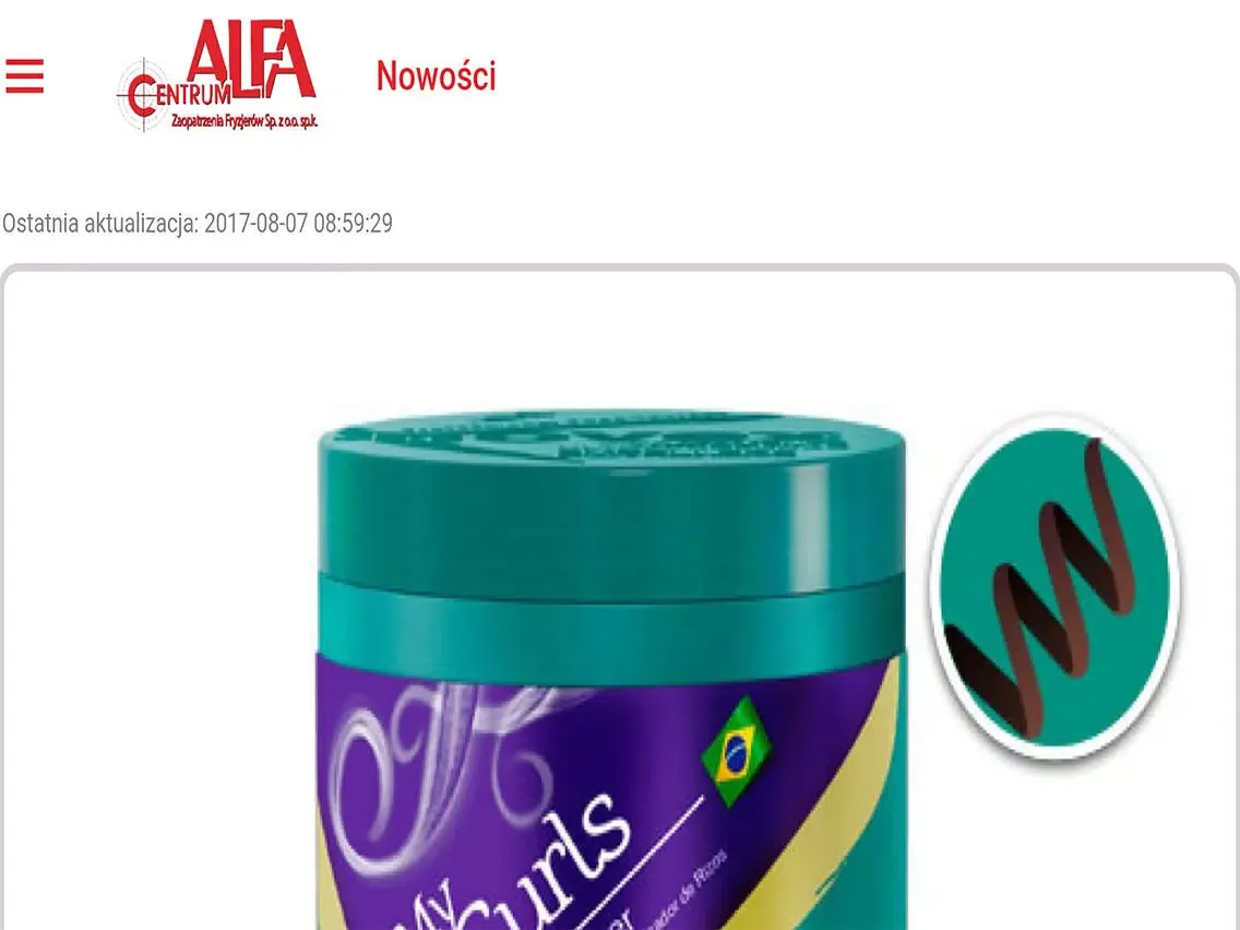 Скриншоты Alfa Centrum Zaopatrzenia Fryzjerów iPad 