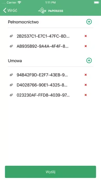 Capturas de pantalla de Paperless Move Billennium