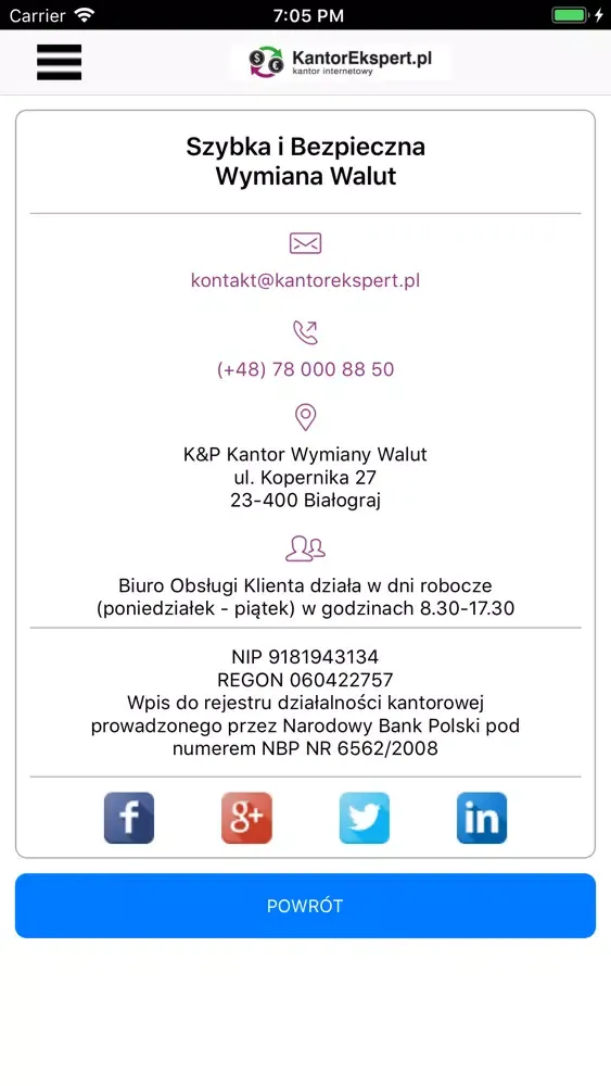 KantorEkspert.pl KANTOR Screenshots