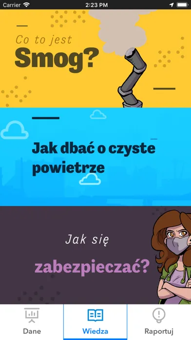 Captures d'écran de Powietrze Kraków