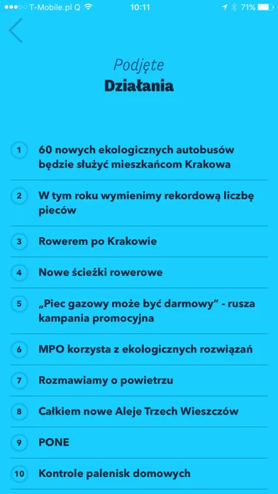 Captures d'écran de Powietrze Kraków