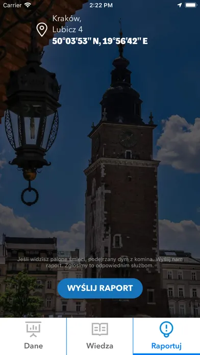 Captures d'écran de Powietrze Kraków