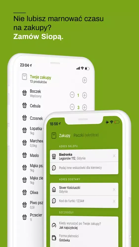 Siopa: dostawy pod Twoje drzwi 스크린샷