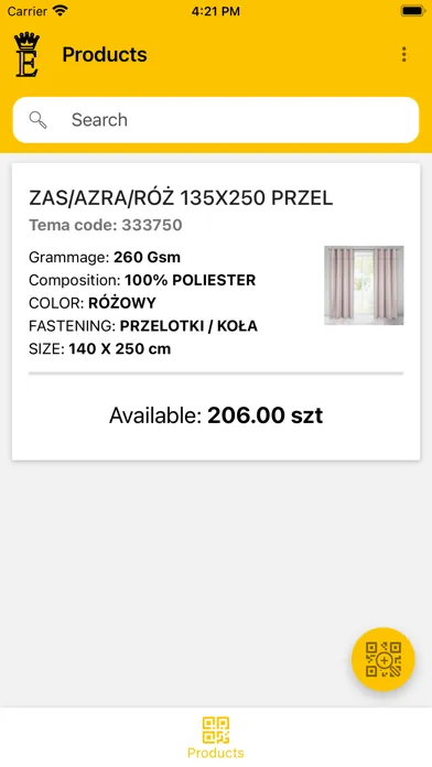 EUROFIRANY Product Scanner スクリーンショット