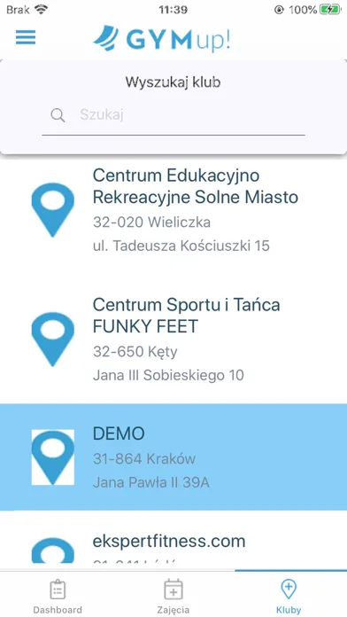 Скриншоты GYMup!