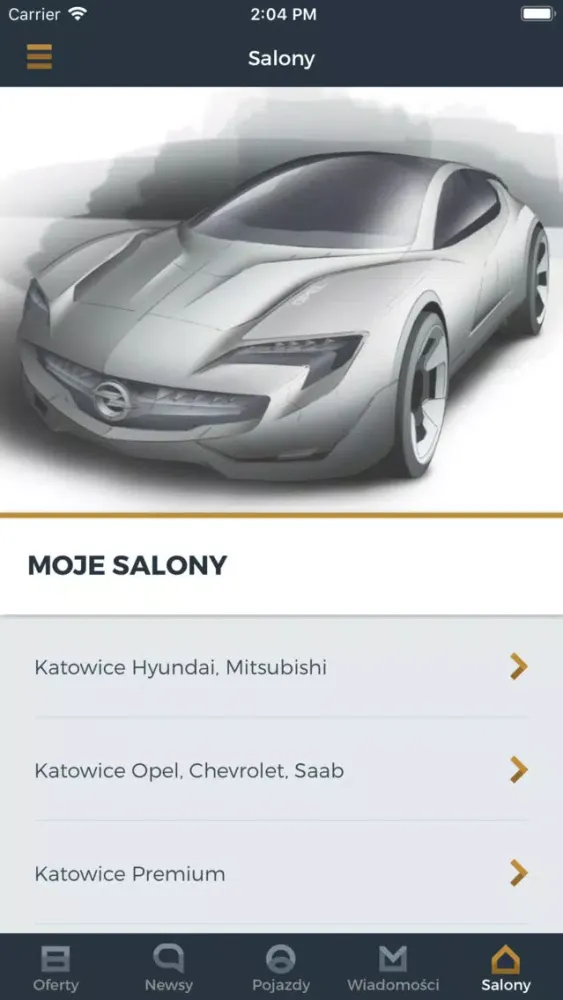 Screenshot di MM CARS GROUP Sieć salonów