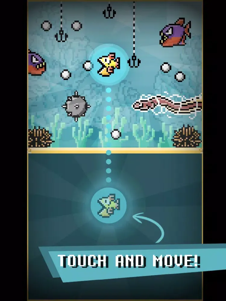 Greedy Fish - Pearl Adventures iPad  Screenshots