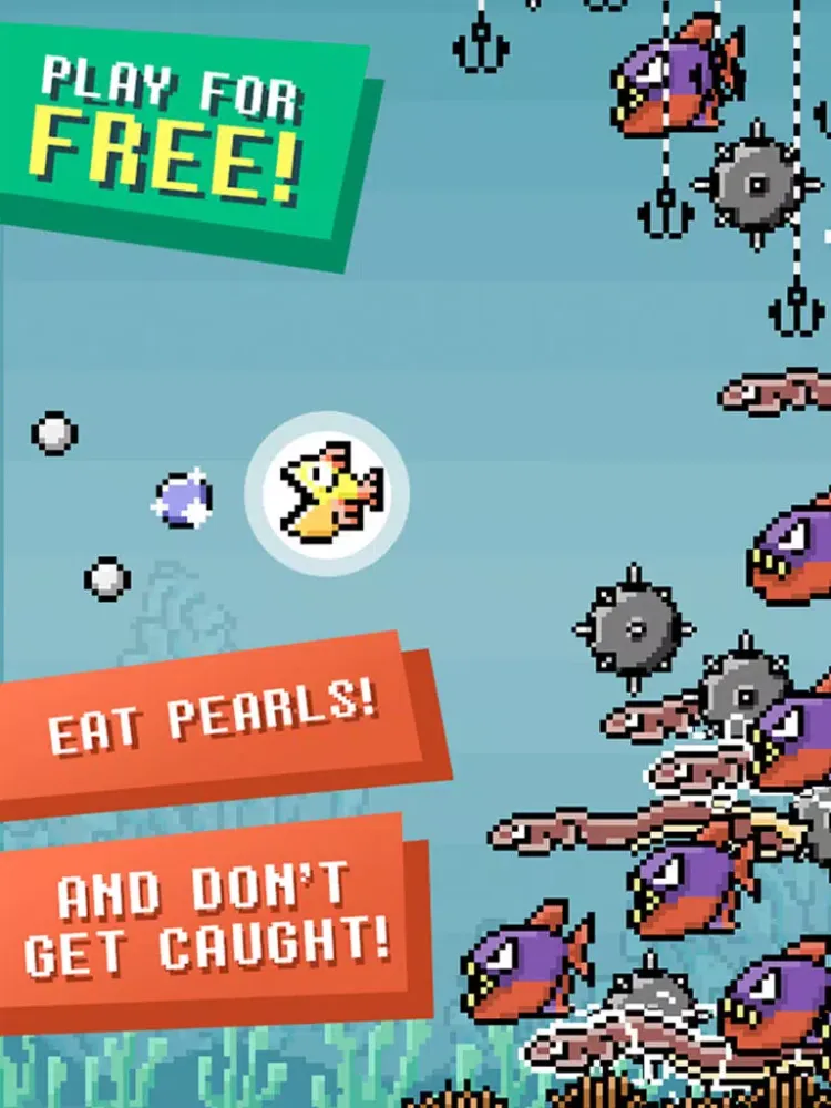 Greedy Fish - Pearl Adventures iPad  Screenshots