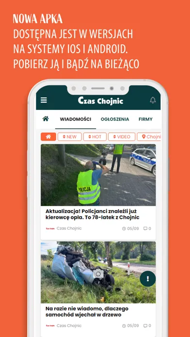 Ảnh chụp màn hình của Czas Chojnic