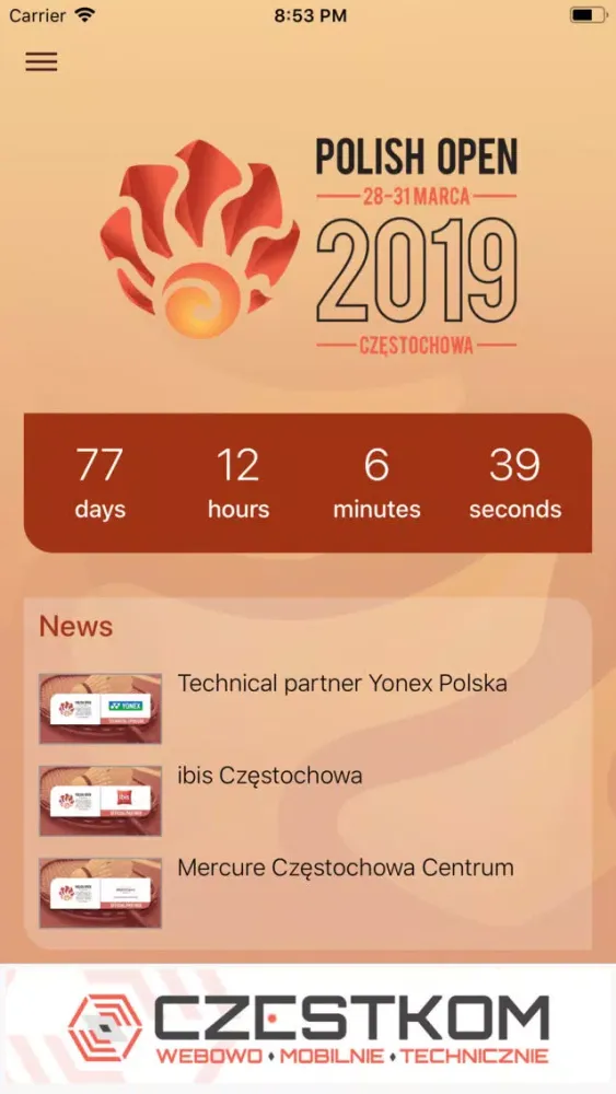 Polish Open應用截圖