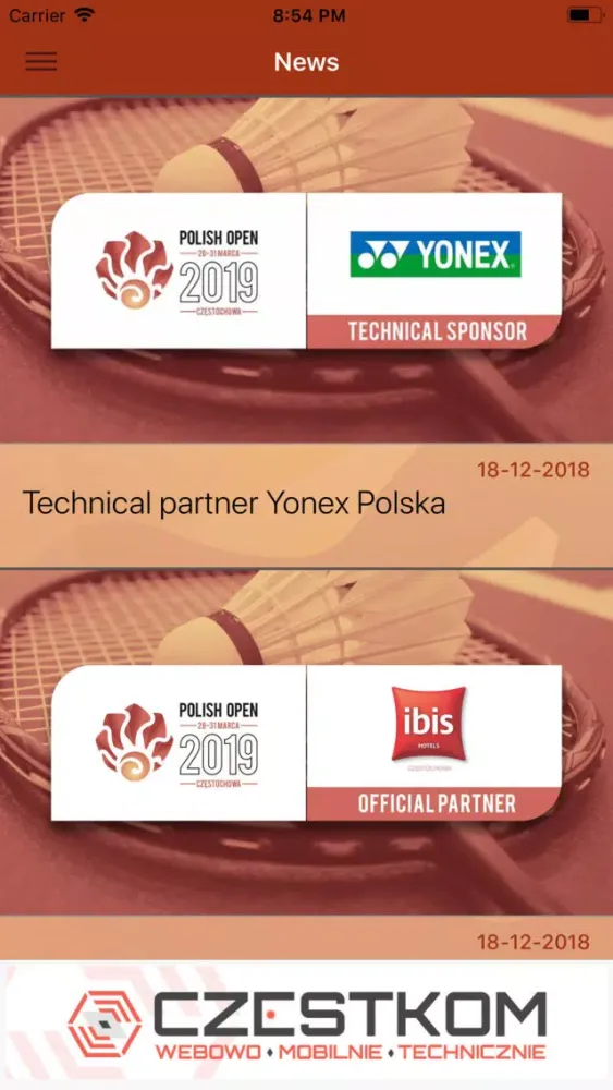 Polish Open應用截圖