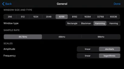 Screenshot di Audio Spectrum