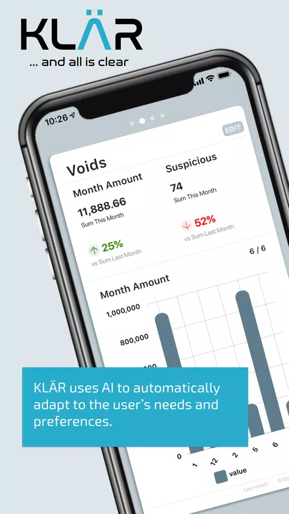 ภาพหน้าจอของ KLÄR