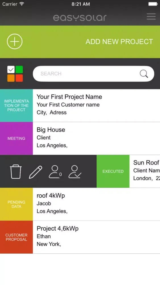 Capturas de tela do Easy Solar - Photovoltaic Design App
