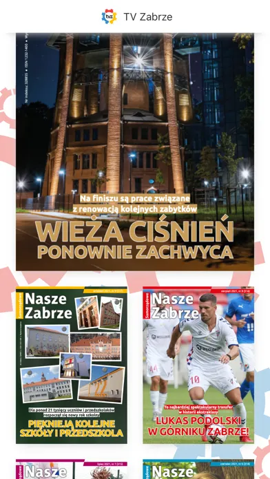 Captures d'écran de TV Zabrze