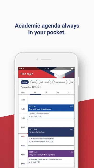 Mobilny USOS UAM سکرین شاٹس
