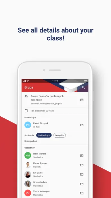 Mobilny USOS UAM سکرین شاٹس