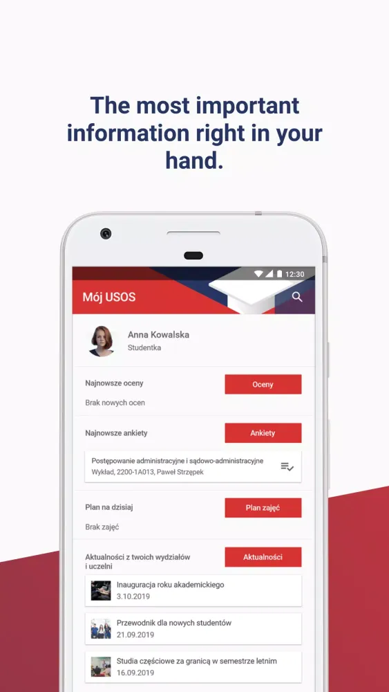 Mobile USOS UPS应用截图