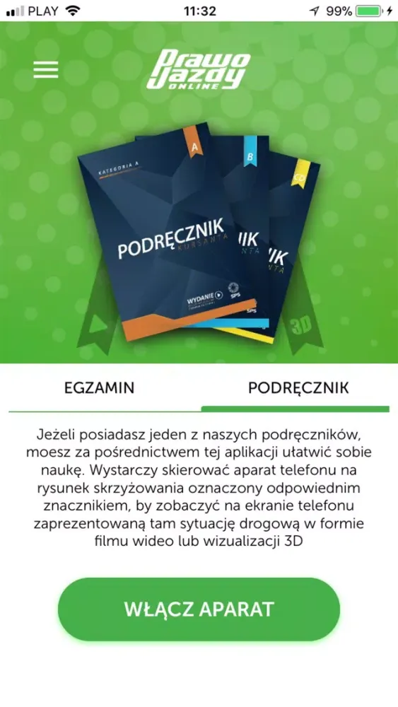 Zrzuty ekranu Prawo jazdy