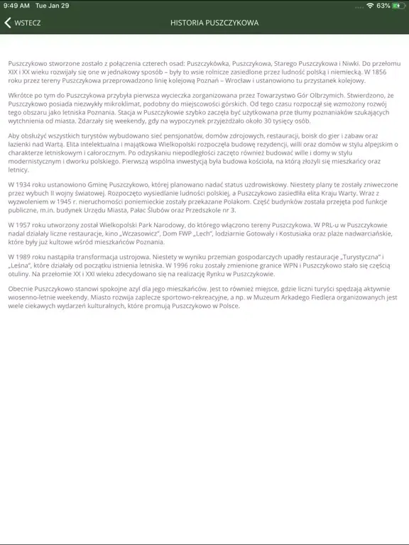 Screenshot di Puszczykowo - energia ciszy iPad 