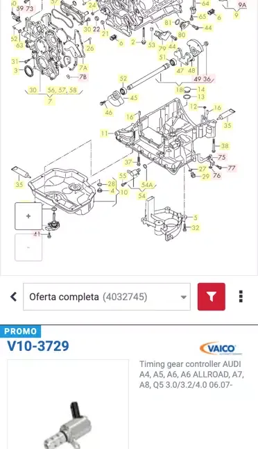 Inter Cars e-Catalog RO Ekran Görüntüleri