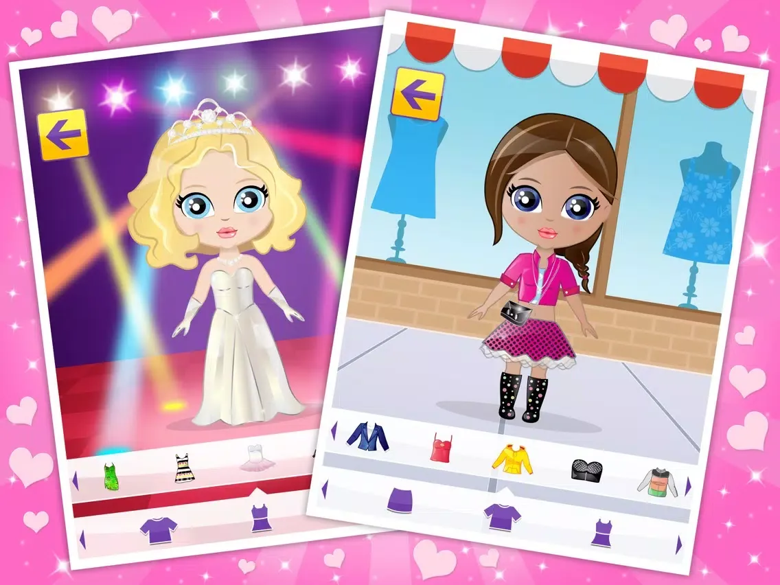 Tangkapan skrin Fashion Star : Dress Up Games *PRO iPad 