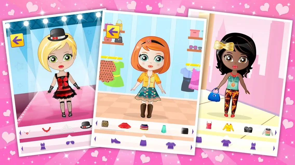 Tangkapan skrin Fashion Star : Dress Up Games *PRO