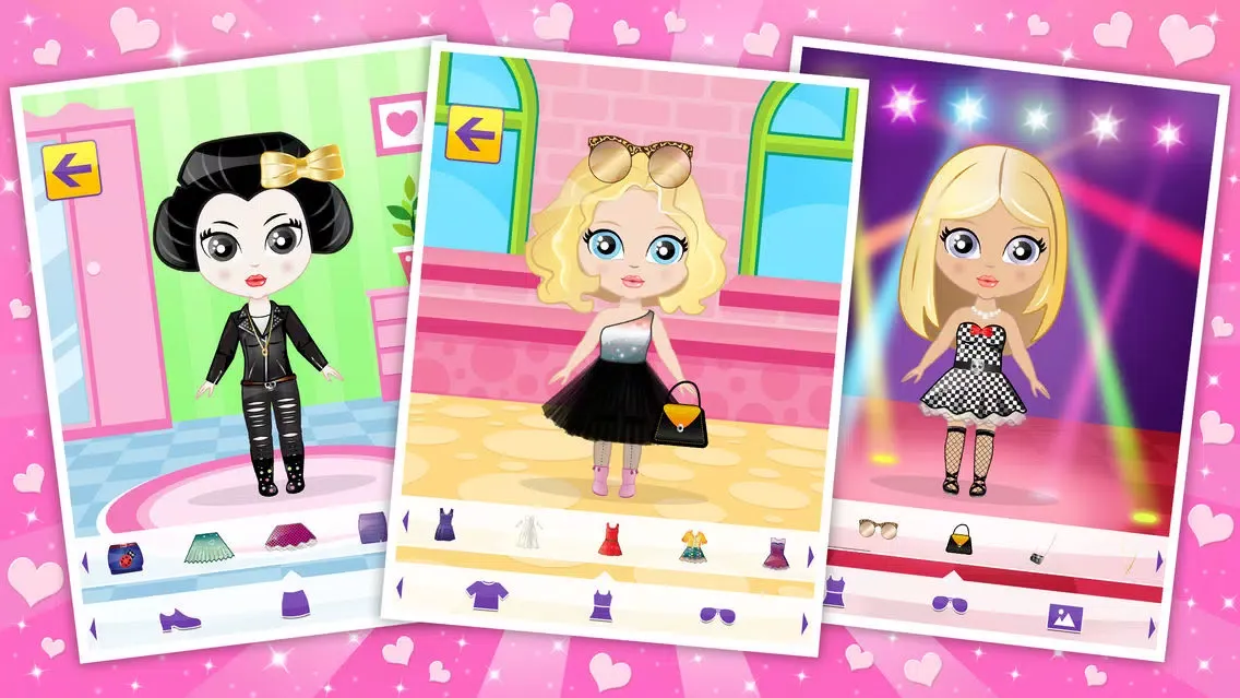 Tangkapan skrin Fashion Star : Dress Up Games *PRO