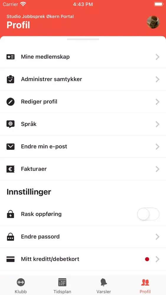 Studio Jobbsprek Økern Portal Screenshots