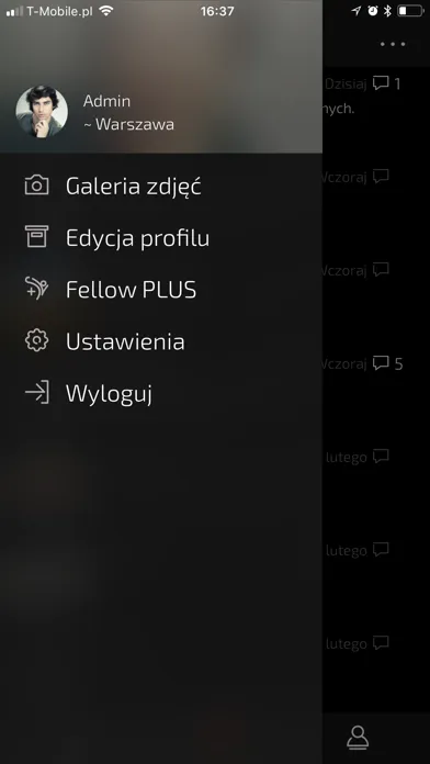 Capturas de tela do Fellow.pl