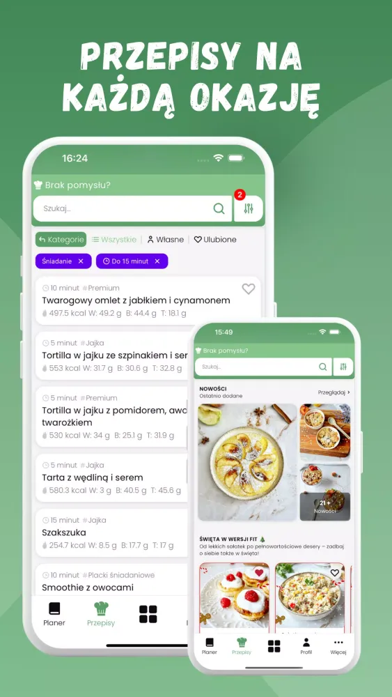 Fit-World: Dieta i Przepisy应用截图
