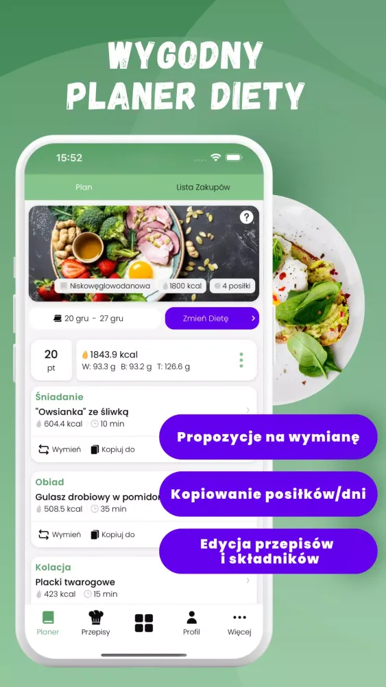 Fit-World: Dieta i Przepisy应用截图