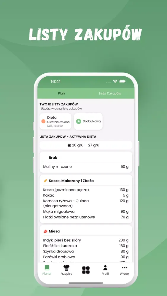 Fit-World: Dieta i Przepisy应用截图