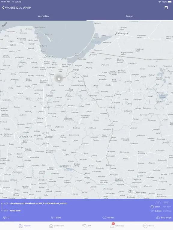 FleetConnect iPad  Ekran Görüntüleri