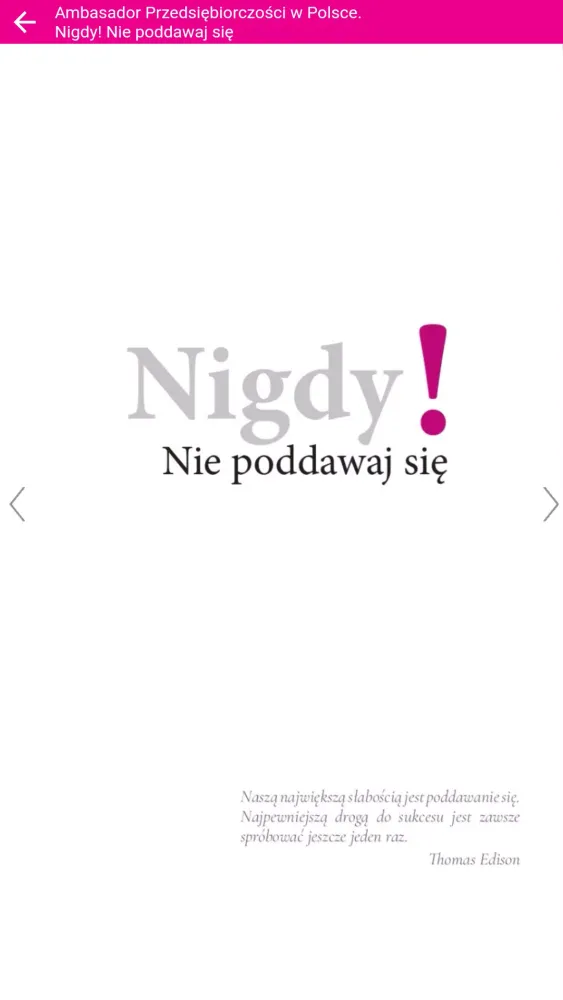 Capturas de tela do Ambasador Przedsiębiorczości w