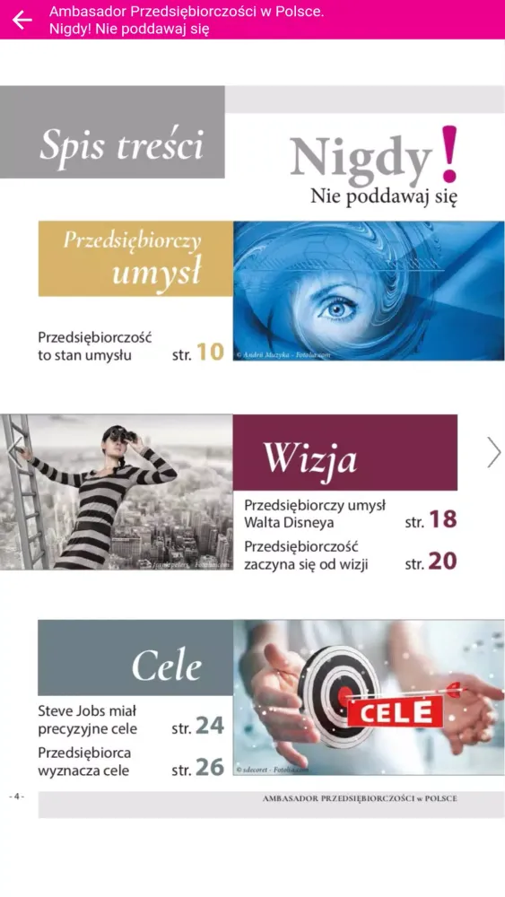 Capturas de tela do Ambasador Przedsiębiorczości w