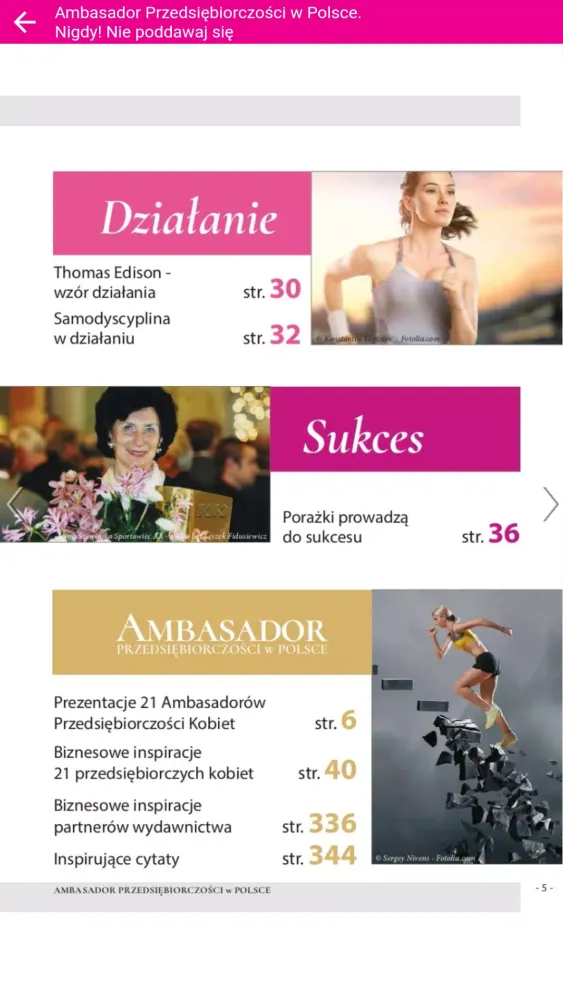 Capturas de tela do Ambasador Przedsiębiorczości w