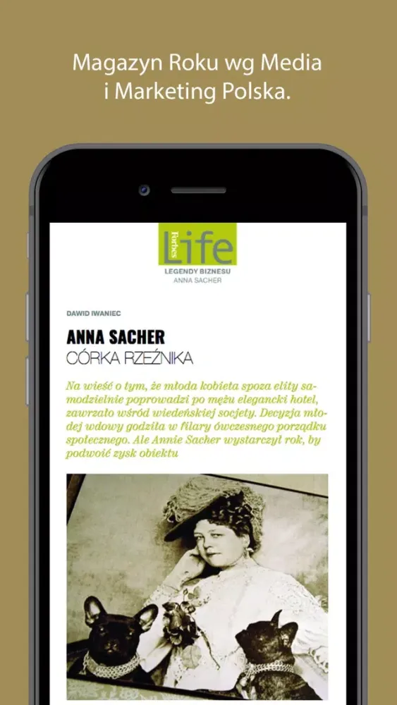 Screenshot di Magazyn Forbes Polska