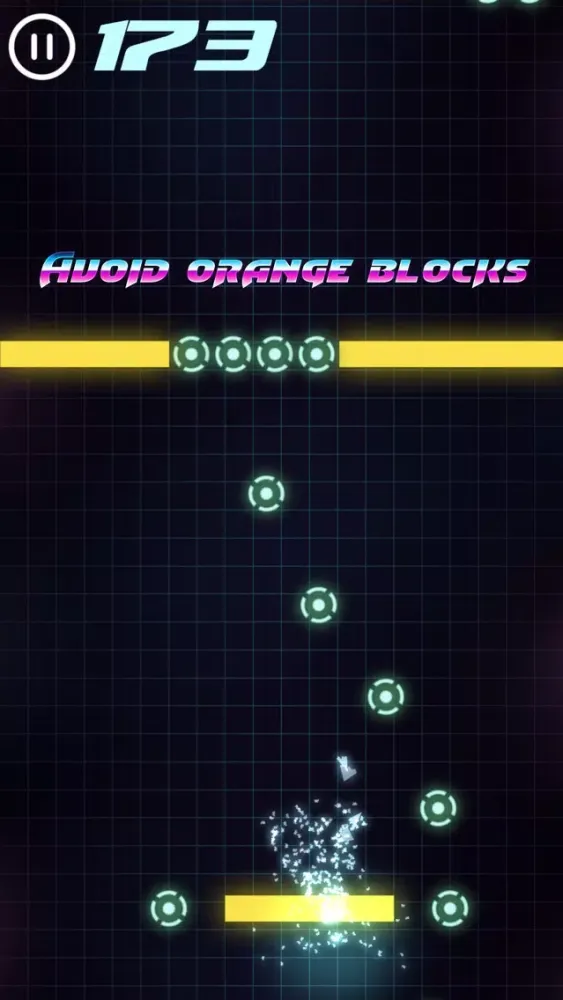 Captures d'écran de Rocket Glow! Best Retro Runner