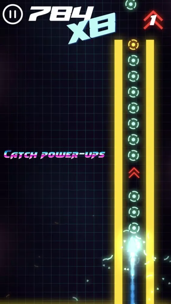 Captures d'écran de Rocket Glow! Best Retro Runner